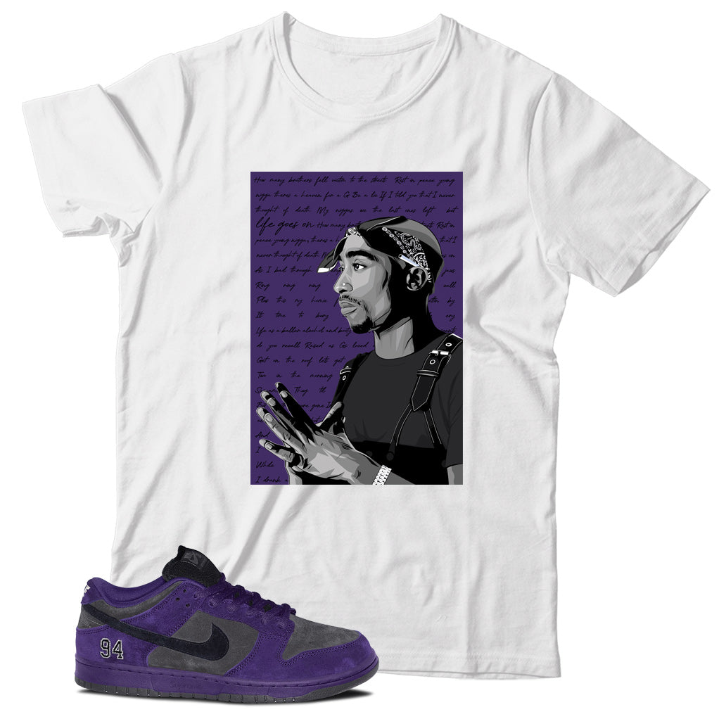 Dunk Low Supreme Ink shirt