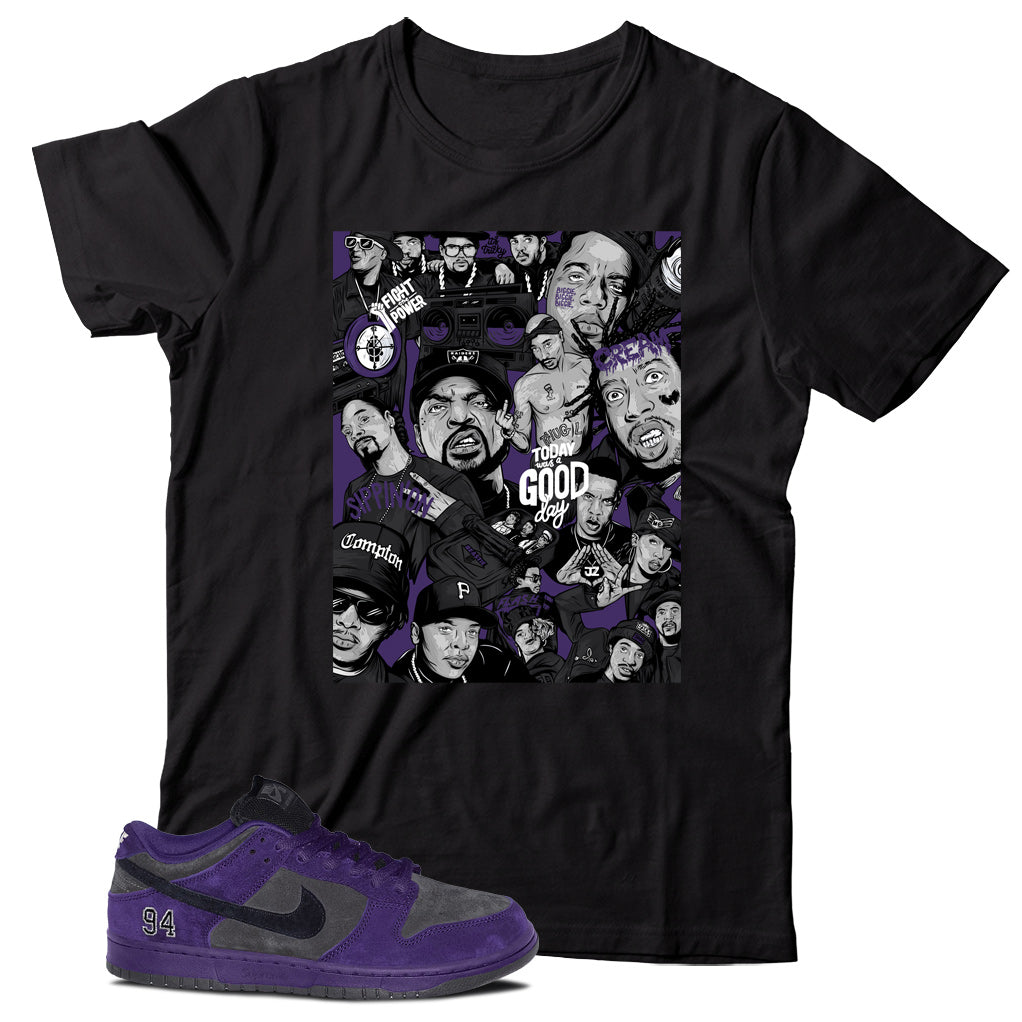 Dunk Low Supreme Ink shirt