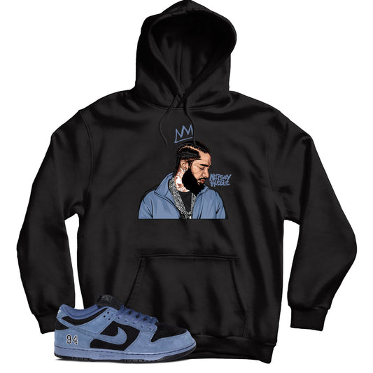 Dunk Low Supreme Ocean Fog hoodie