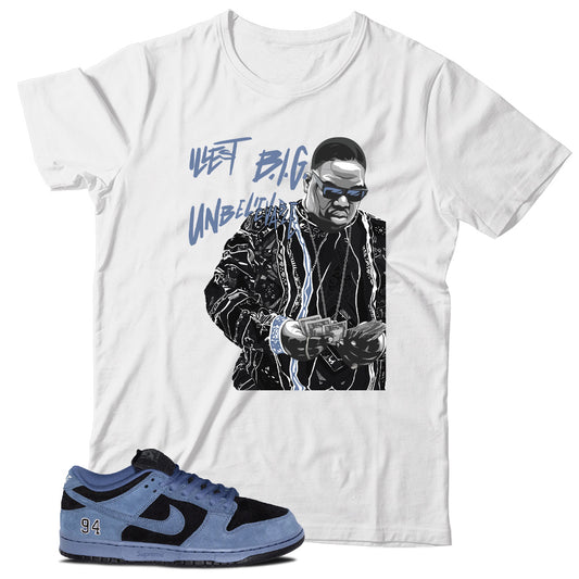 Dunk Low Supreme Ocean Fog Shirt