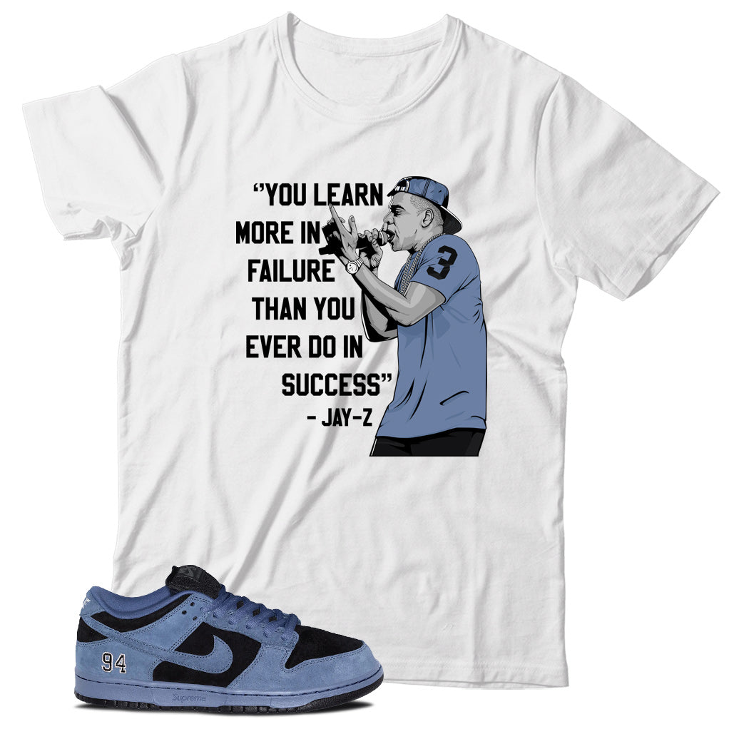 Dunk Low Supreme Ocean Fog Shirt