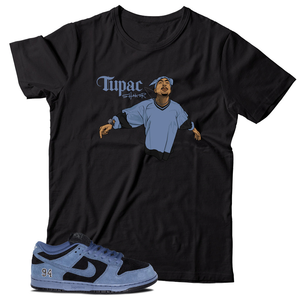 Dunk Low Supreme Ocean Fog Shirt