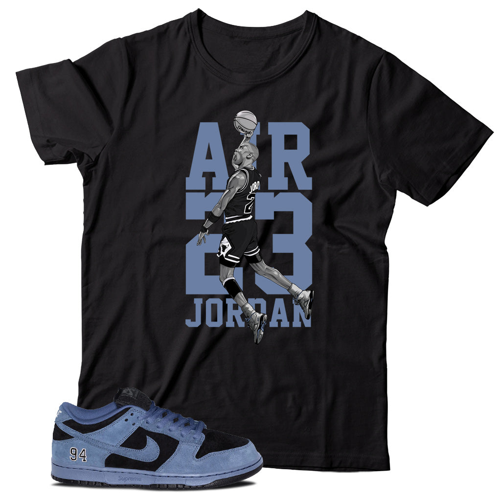 Dunk Low Supreme Ocean Fog Shirt