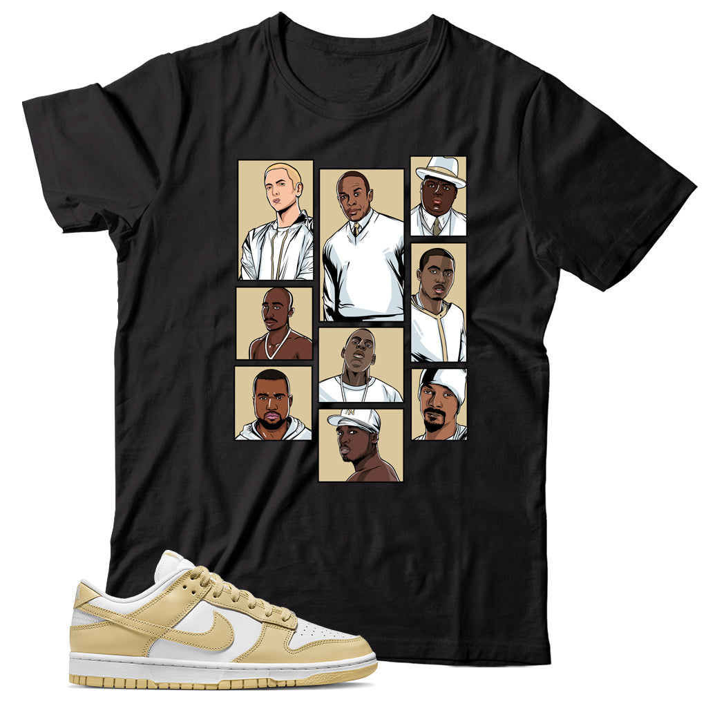 Dunk Low Team Gold shirt