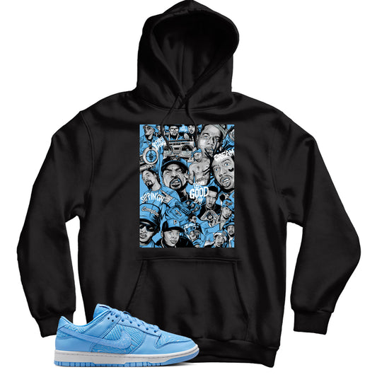 Dunk Low Topography Blue hoodie