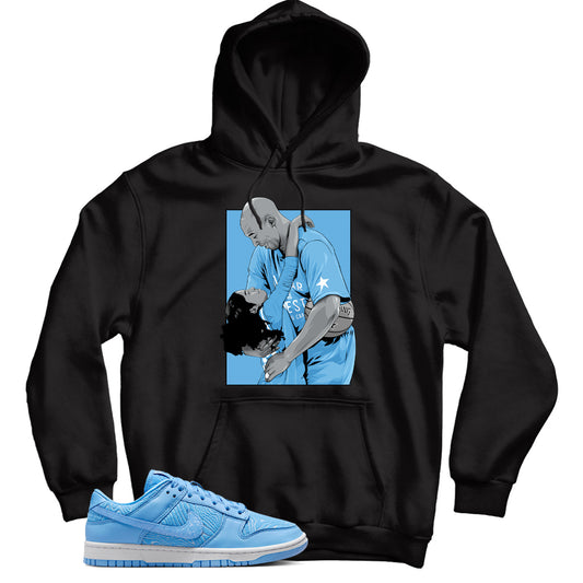 Dunk Low Topography Blue hoodie