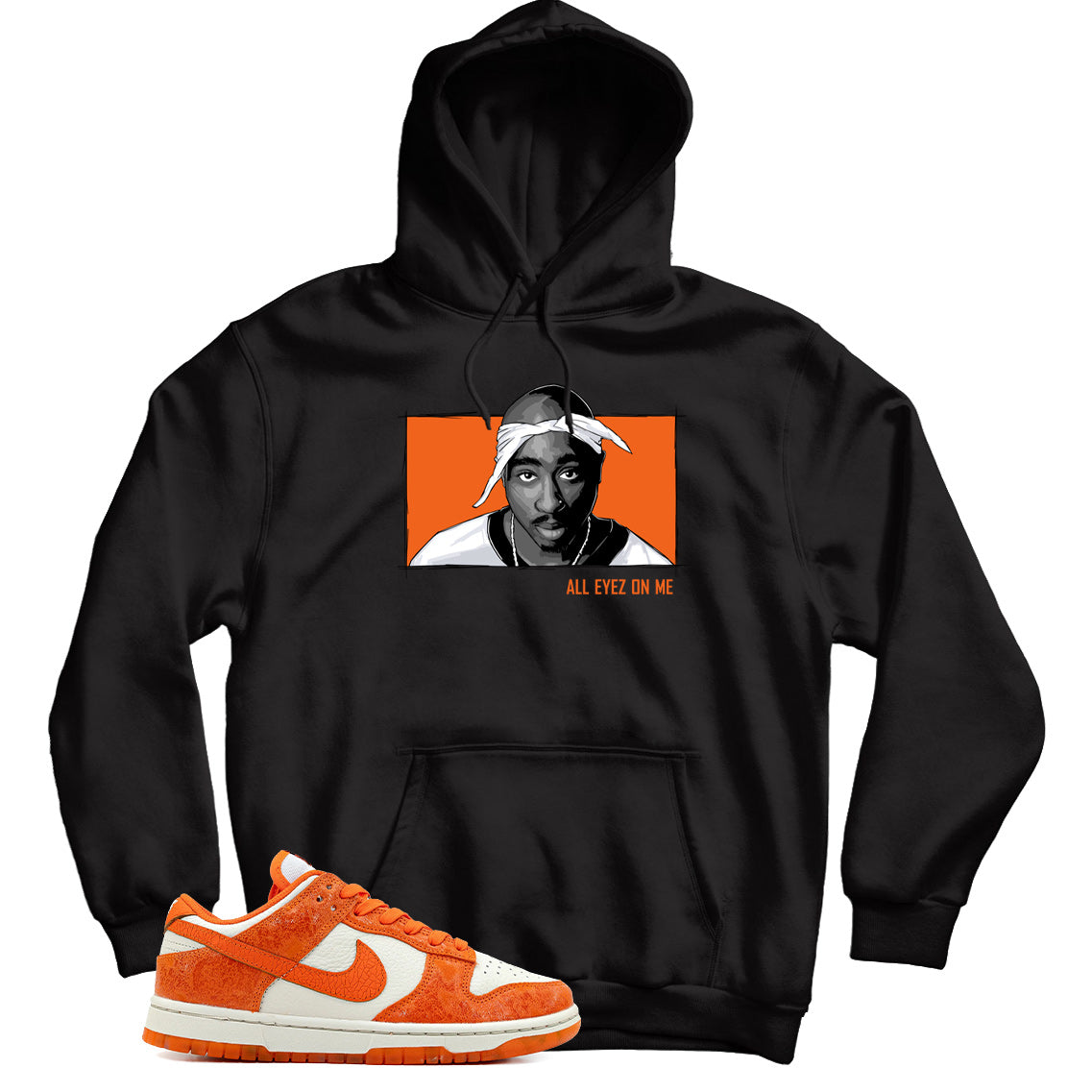 Dunk Low Total Orange hoodie