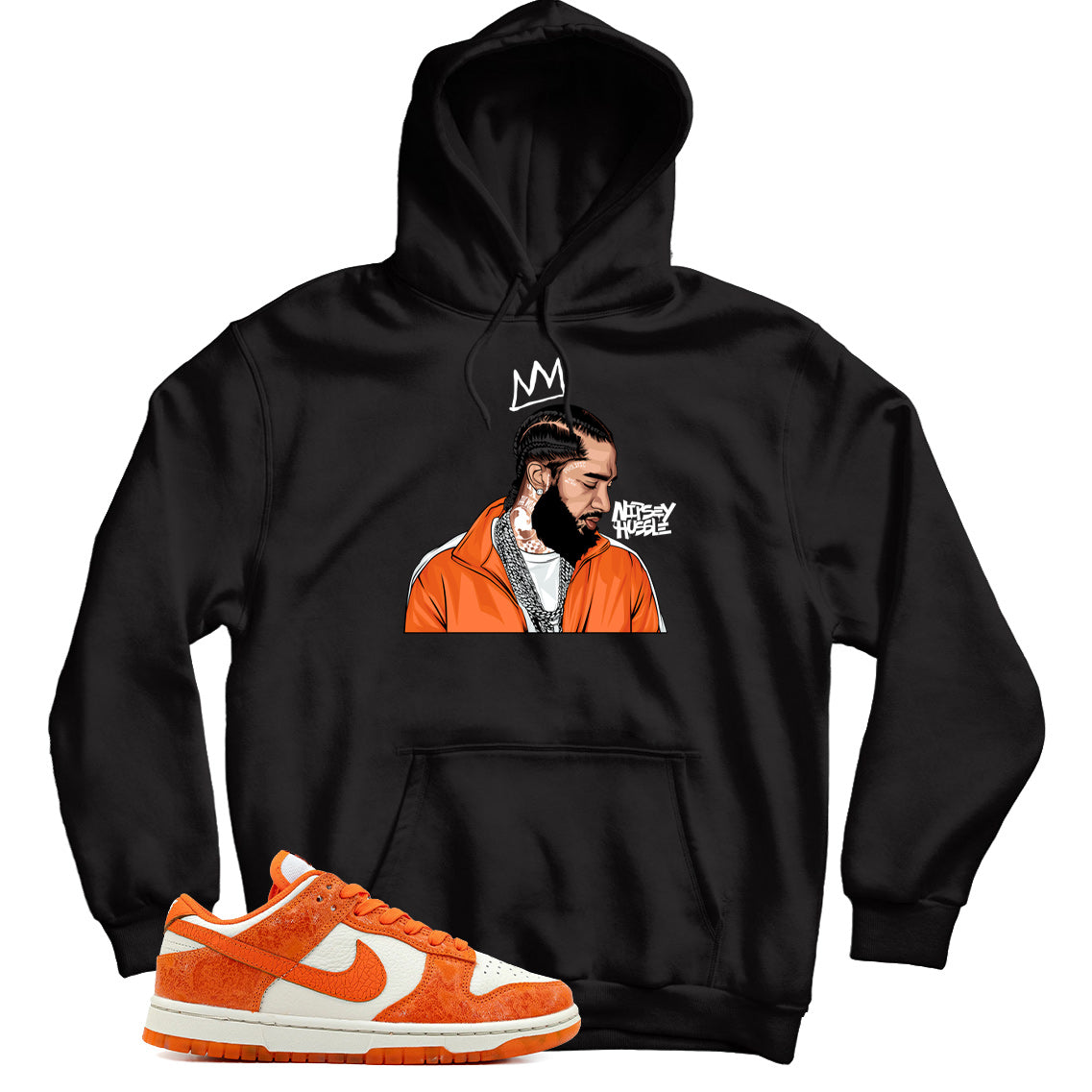 Dunk Low Total Orange hoodie