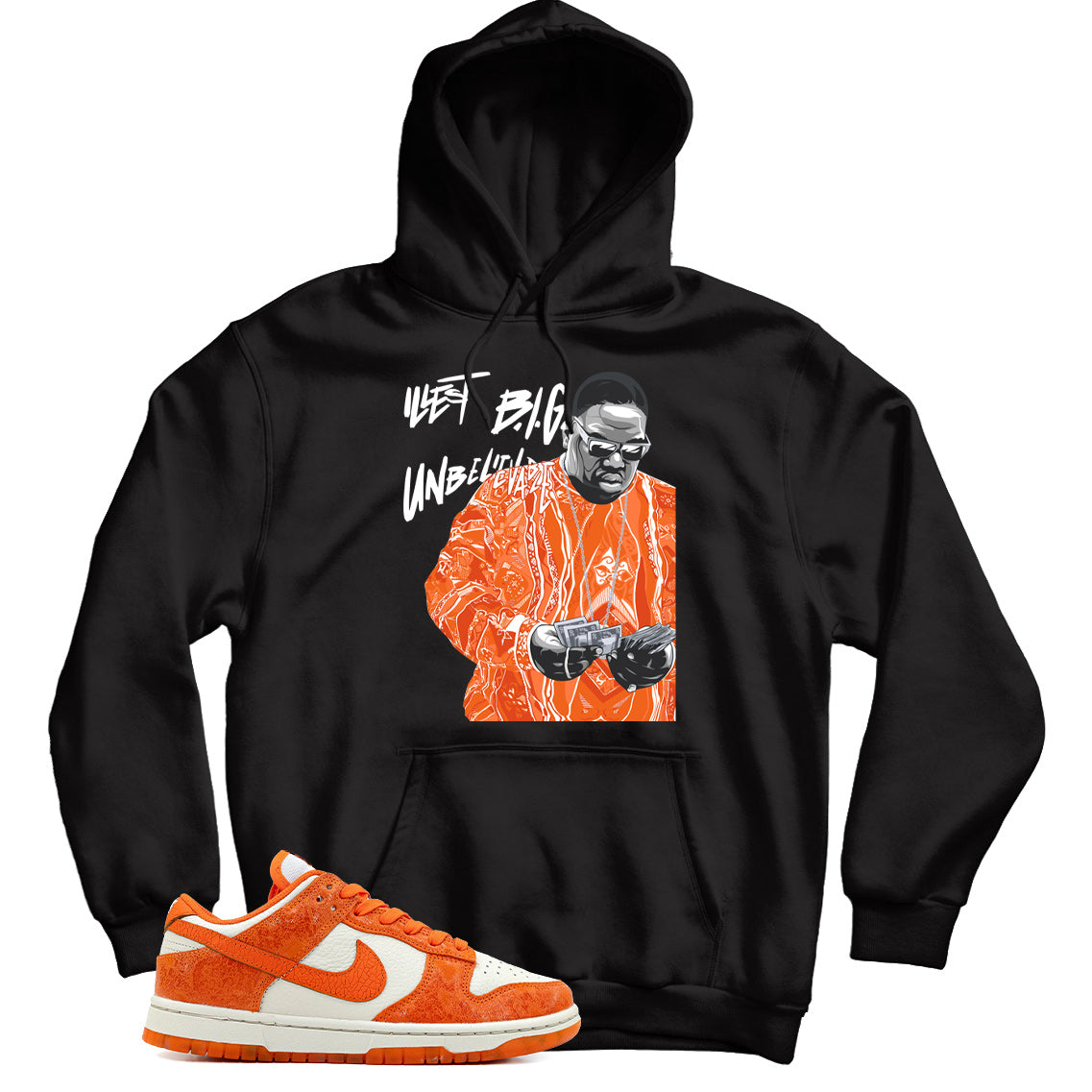 Dunk Low Total Orange hoodie