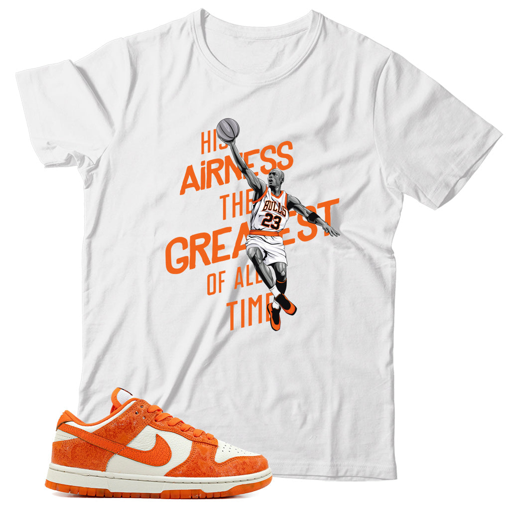 Dunk Low Total Orange shirt