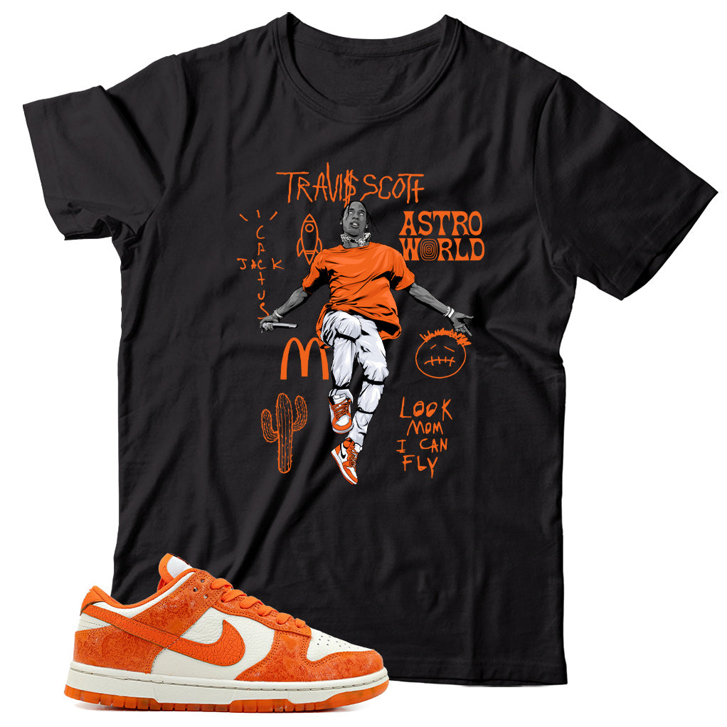 Dunk Low Total Orange shirt