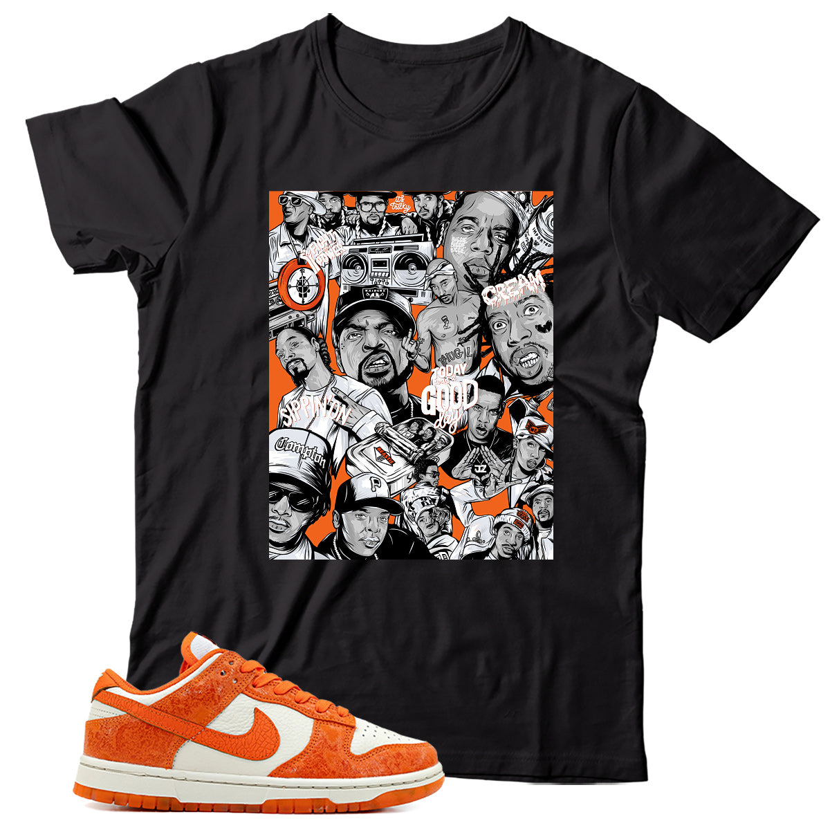 Dunk Low Total Orange shirt