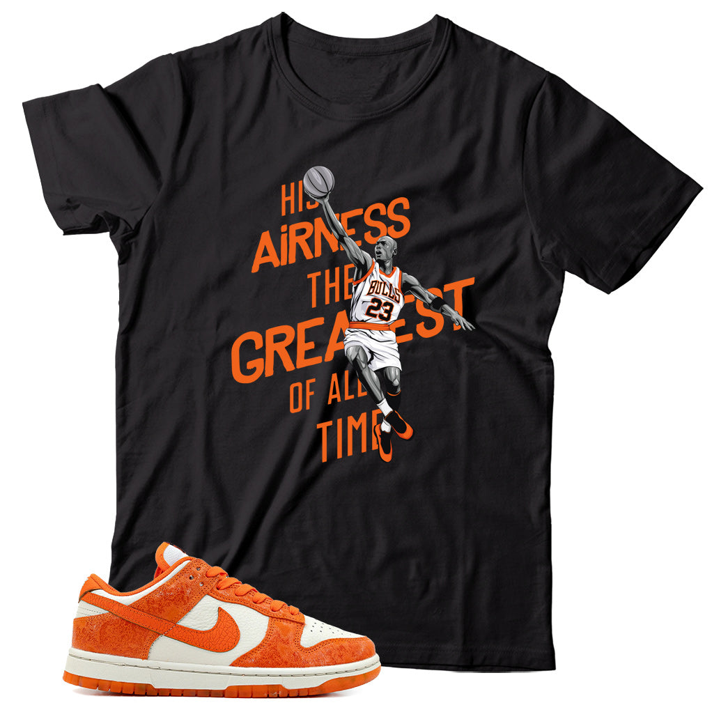 Dunk Low Total Orange shirt