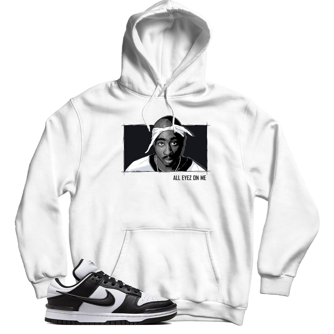 Dunk Low Twist Panda hoodie