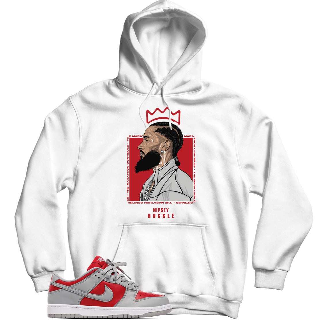 Dunk Low Ultraman hoodie