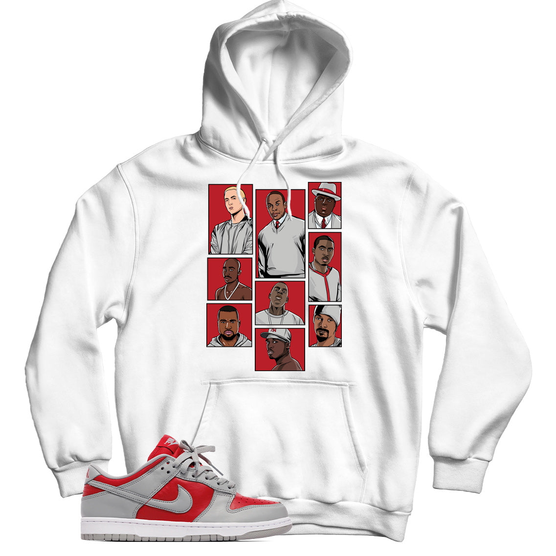 Dunk Low Ultraman hoodie