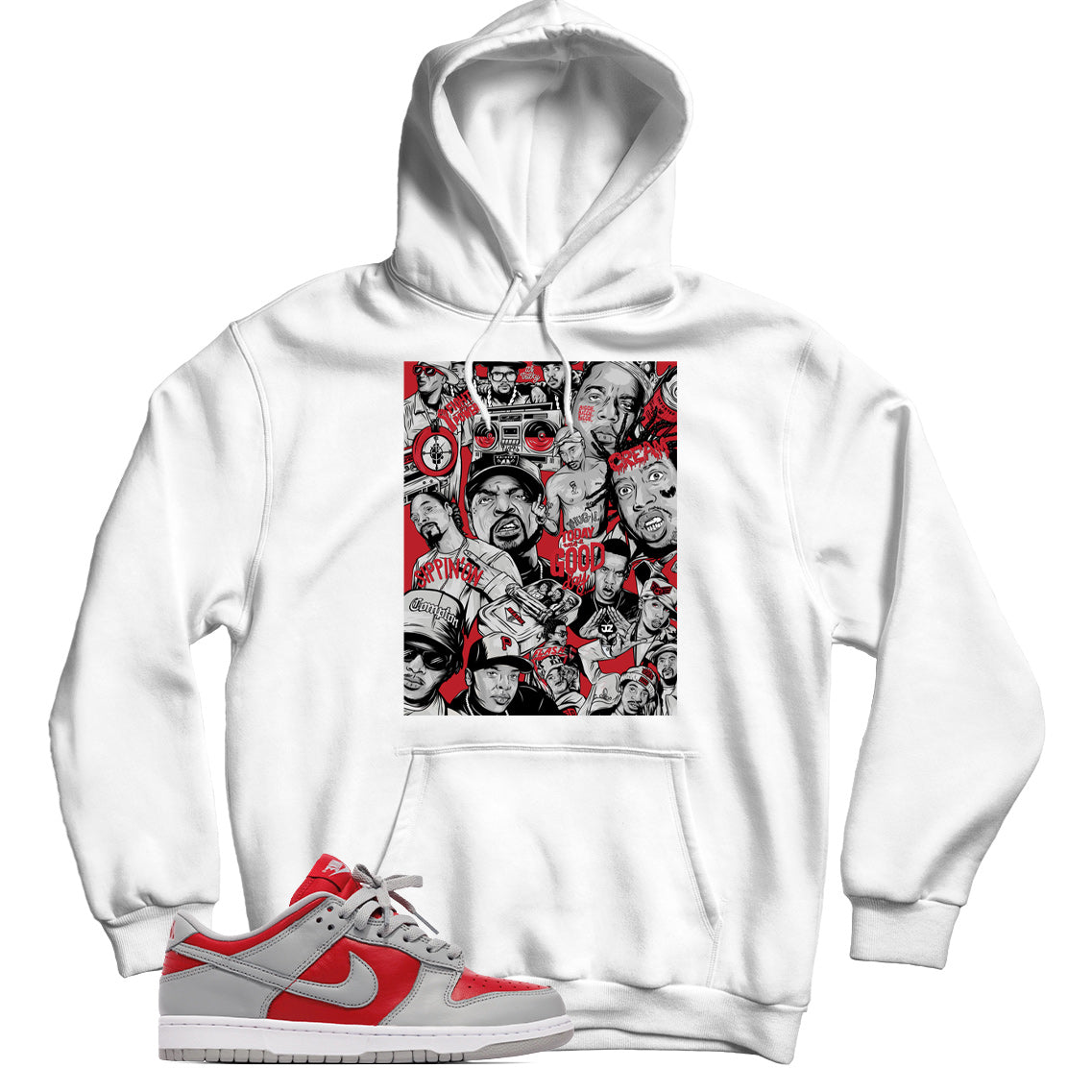 Dunk Low Ultraman hoodie