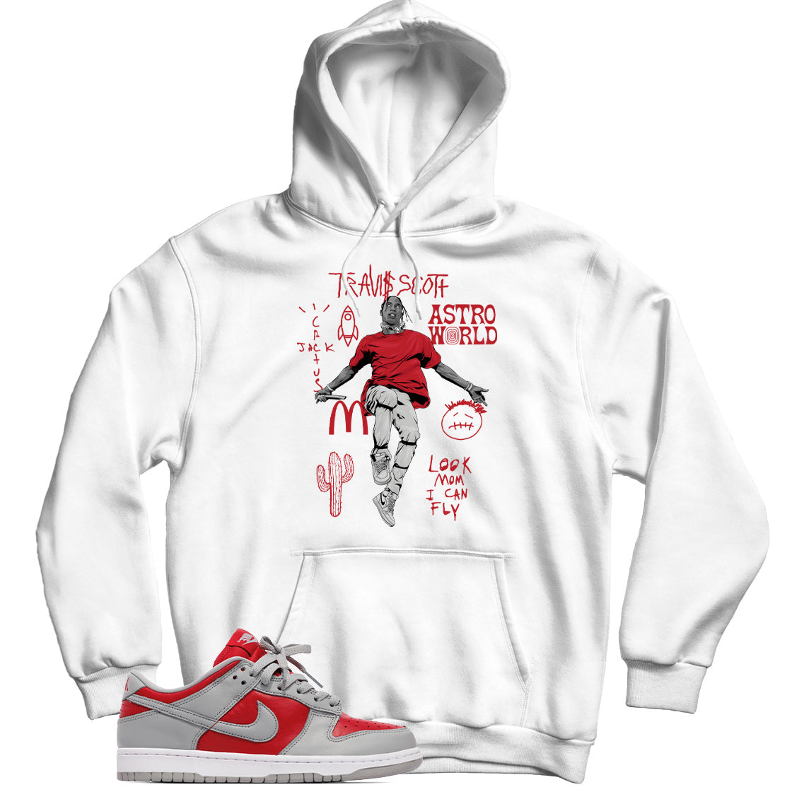 Dunk Low Ultraman hoodie