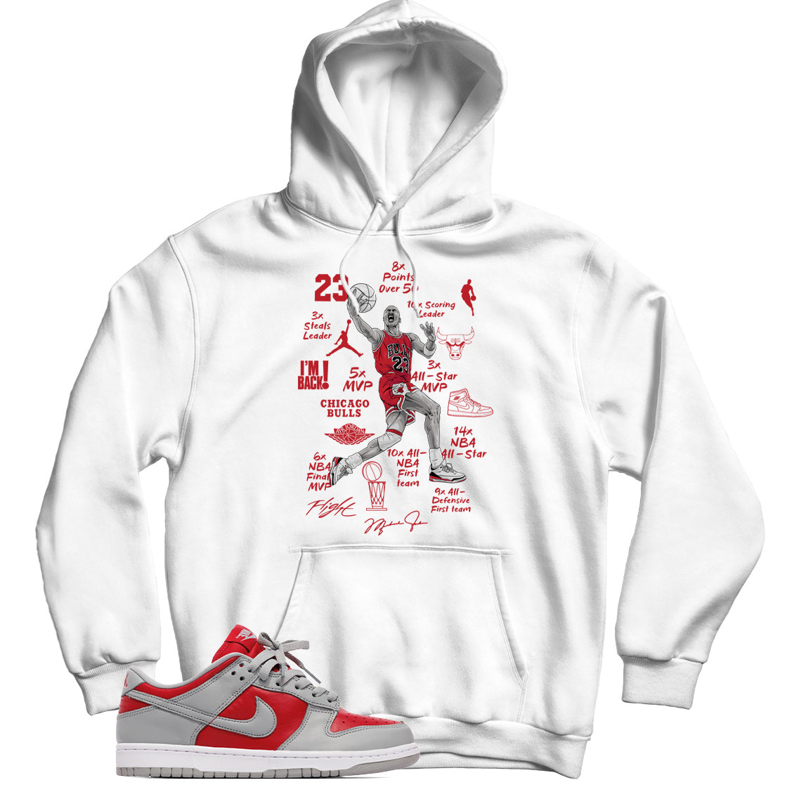 Dunk Low Ultraman hoodie