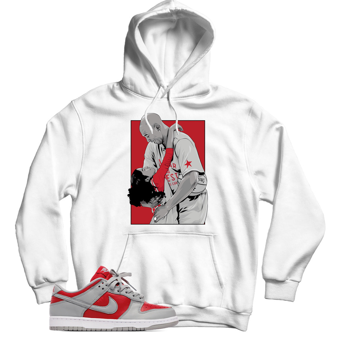 Dunk Low Ultraman hoodie