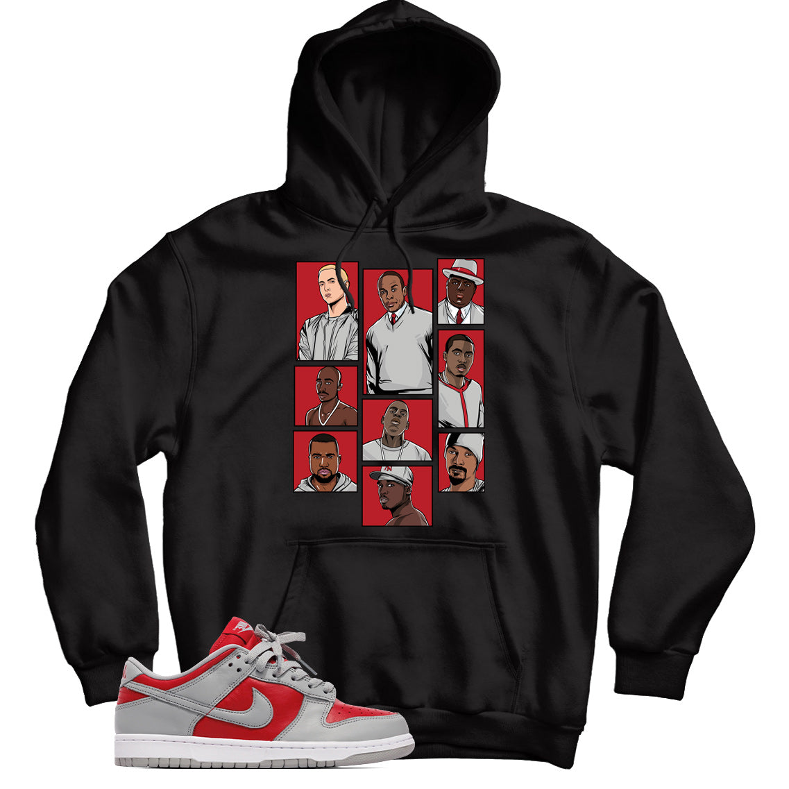 Dunk Low Ultraman hoodie