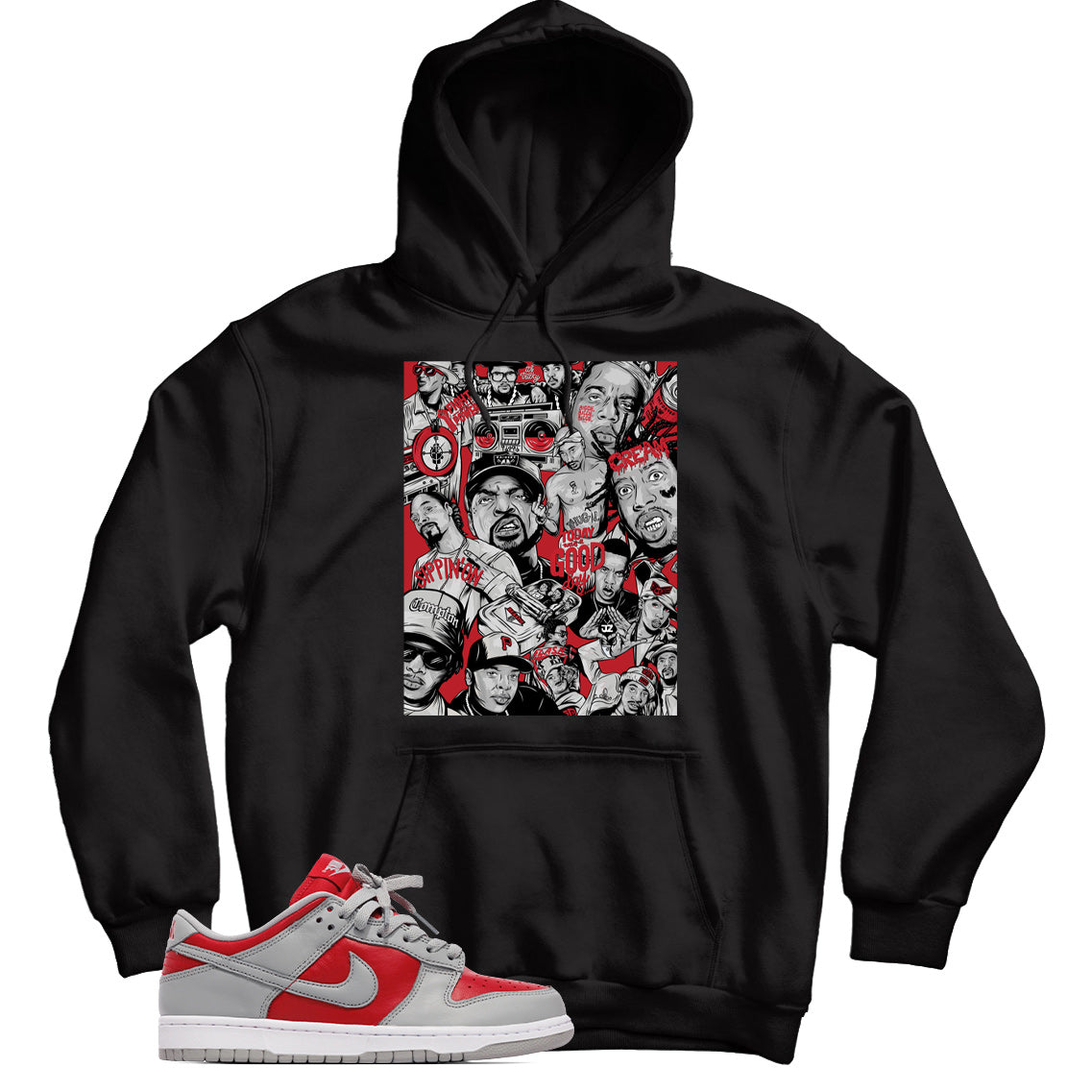 Dunk Low Ultraman hoodie