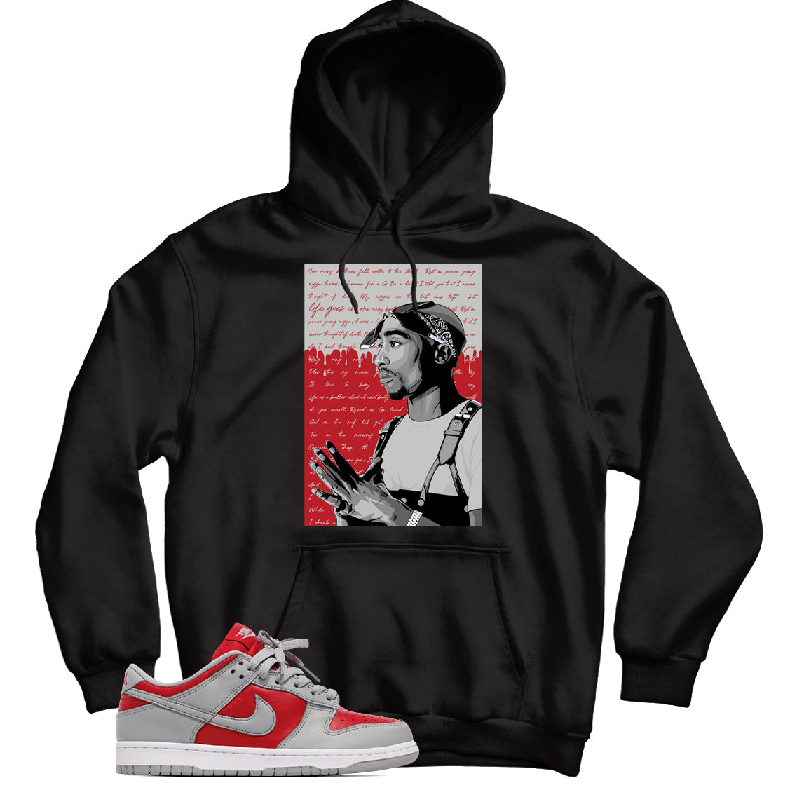 Dunk Low Ultraman hoodie