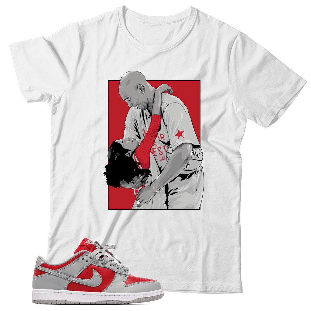 Dunk Low Ultraman shirt