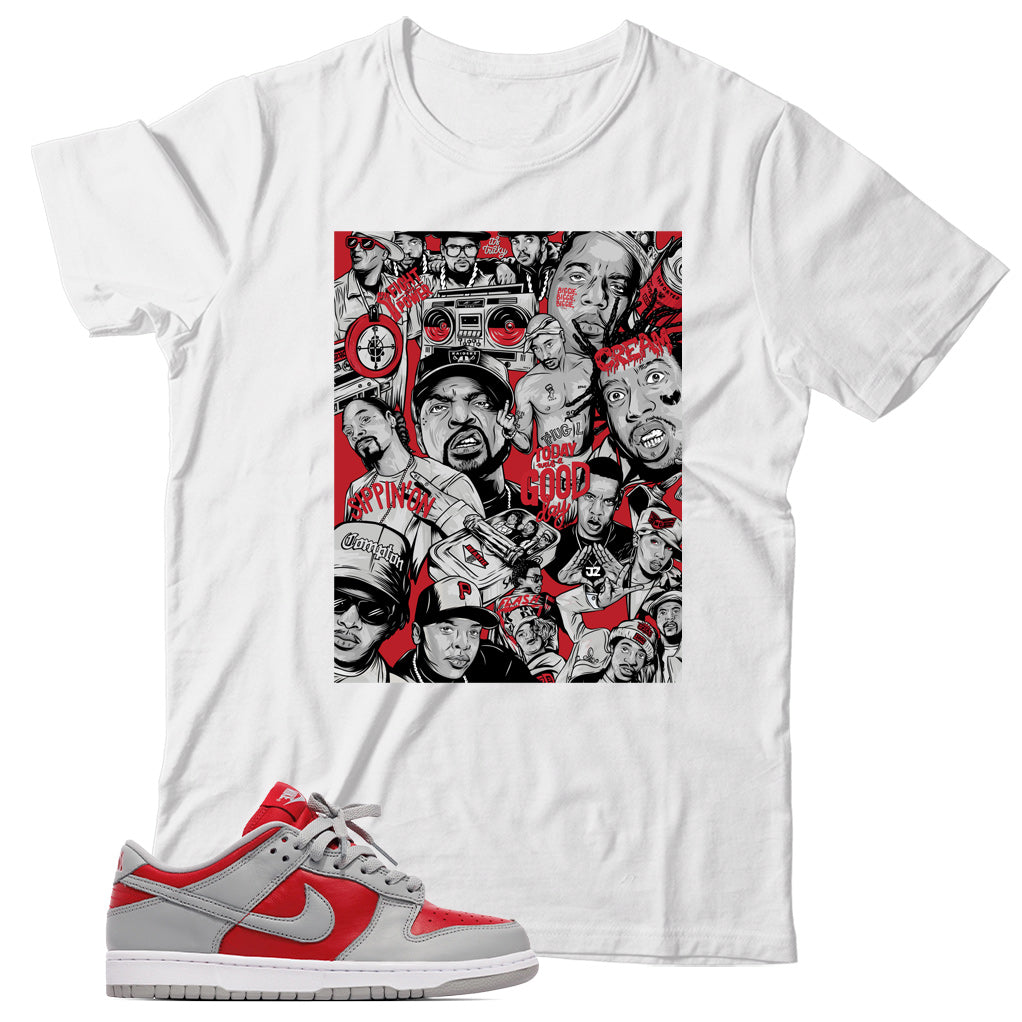 Dunk Low Ultraman shirt