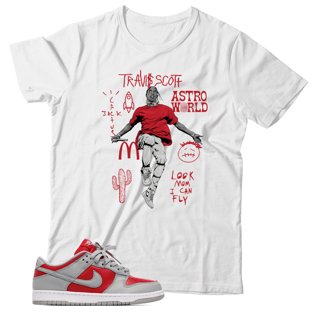 Dunk Low Ultraman shirt