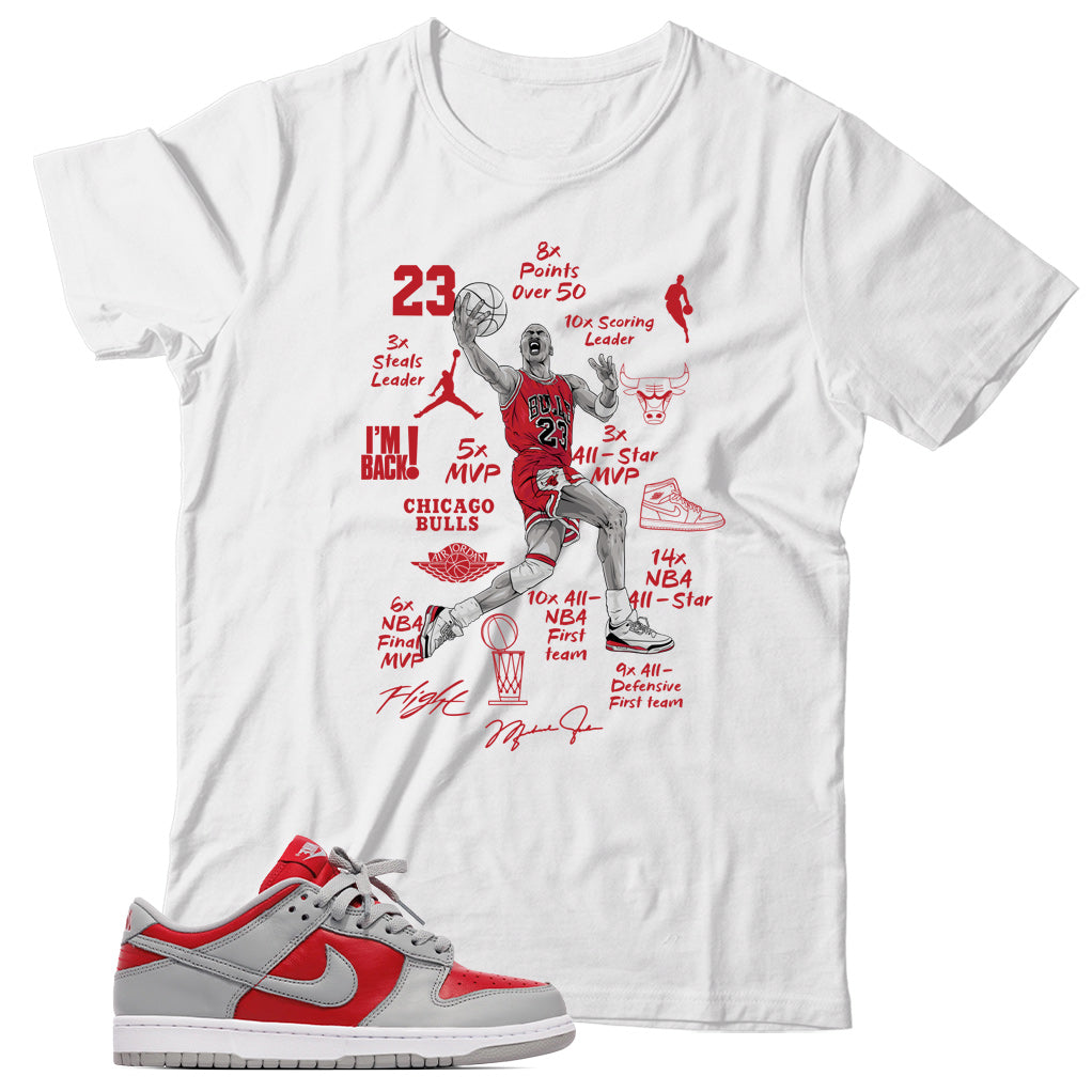 Dunk Low Ultraman shirt