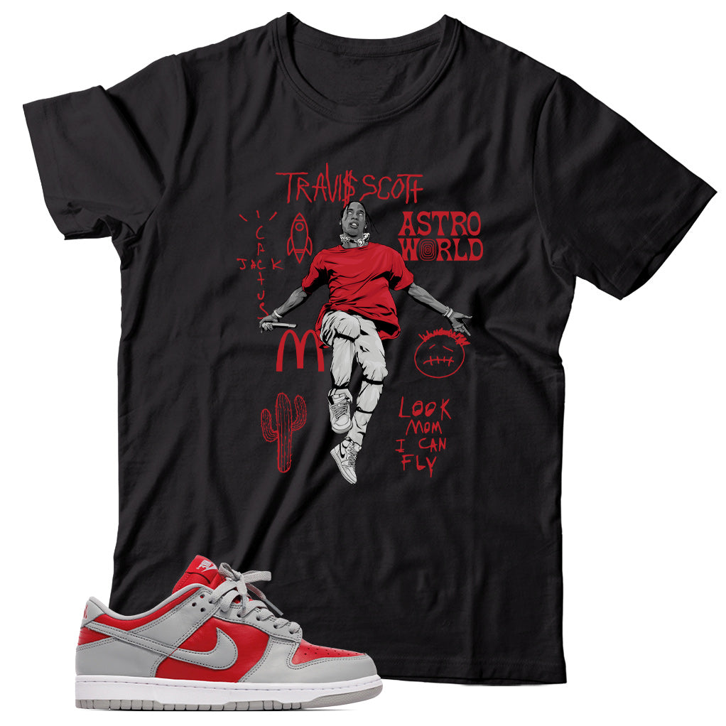 Dunk Low Ultraman shirt