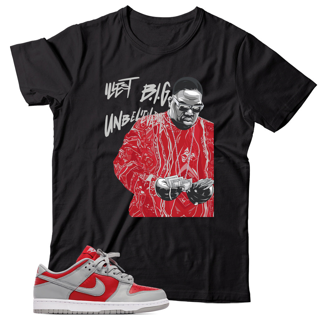 Dunk Low Ultraman shirt