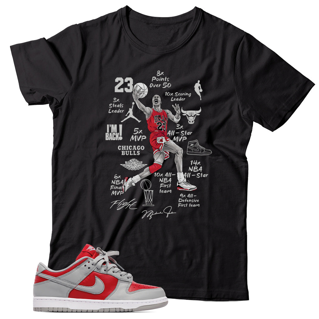 Dunk Low Ultraman shirt