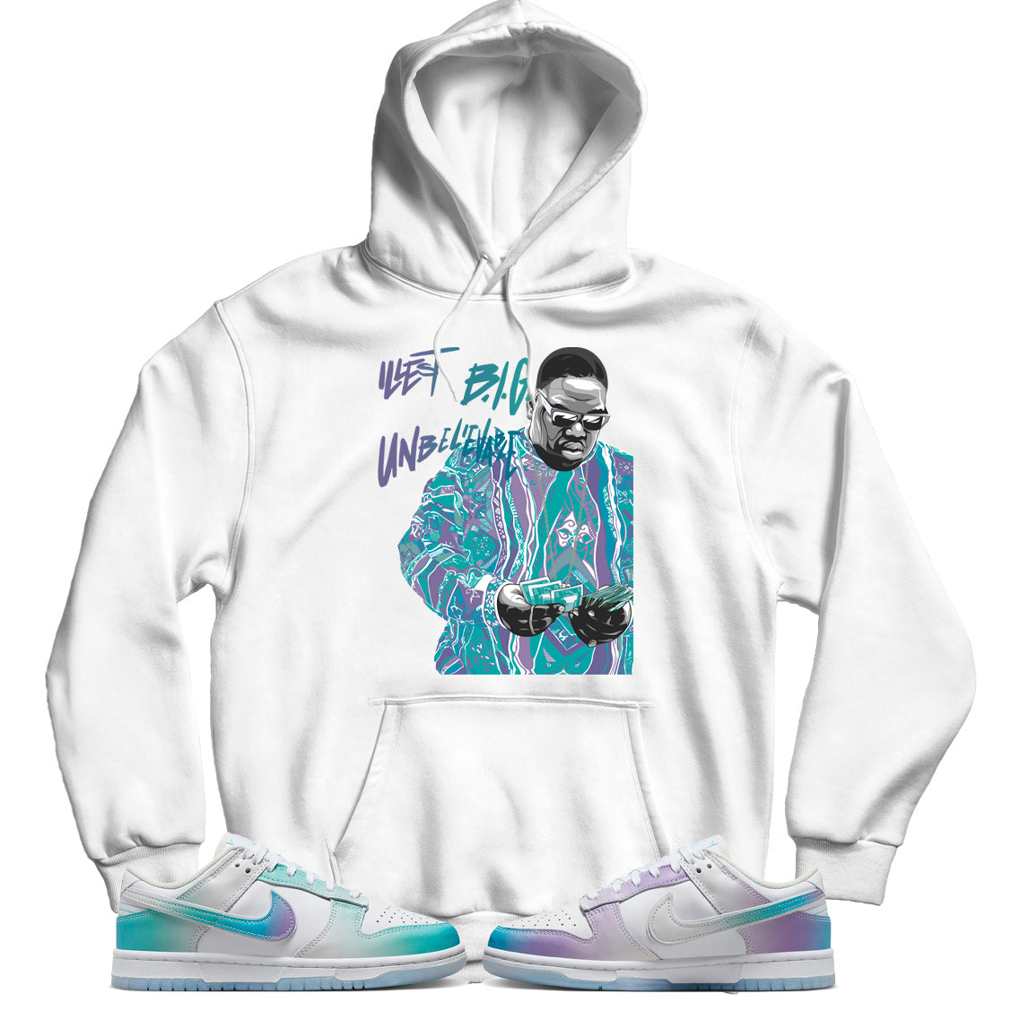 Nike Dunk Low Unlock Your Space hoodie