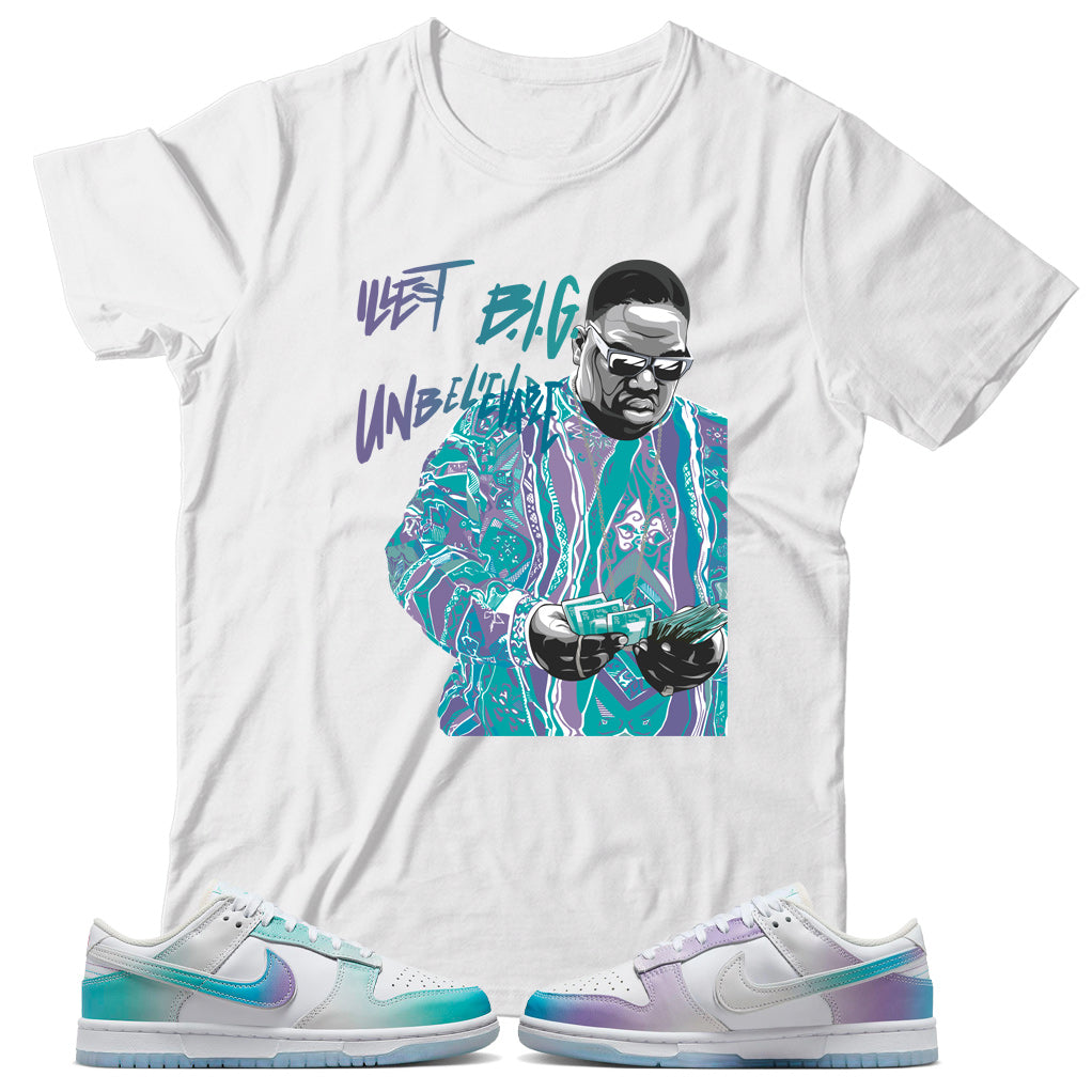 Nike Dunk Low Unlock Your Space shirt