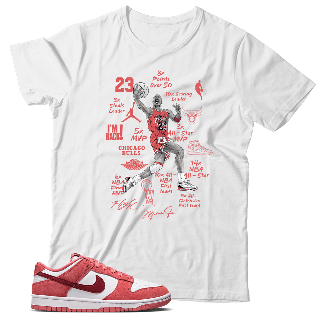 Valentine's Day dunks shirt