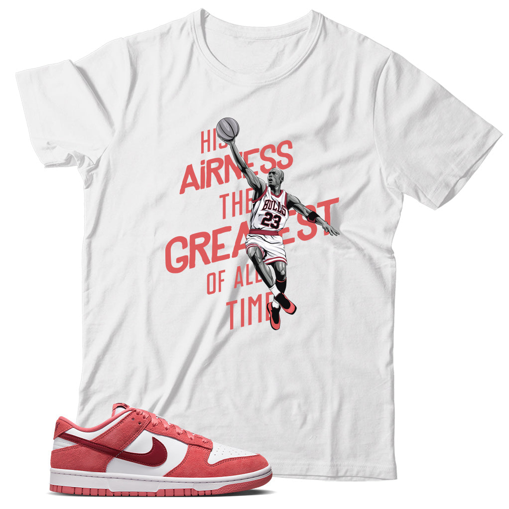 Dunk Low Valentine's Day shirt