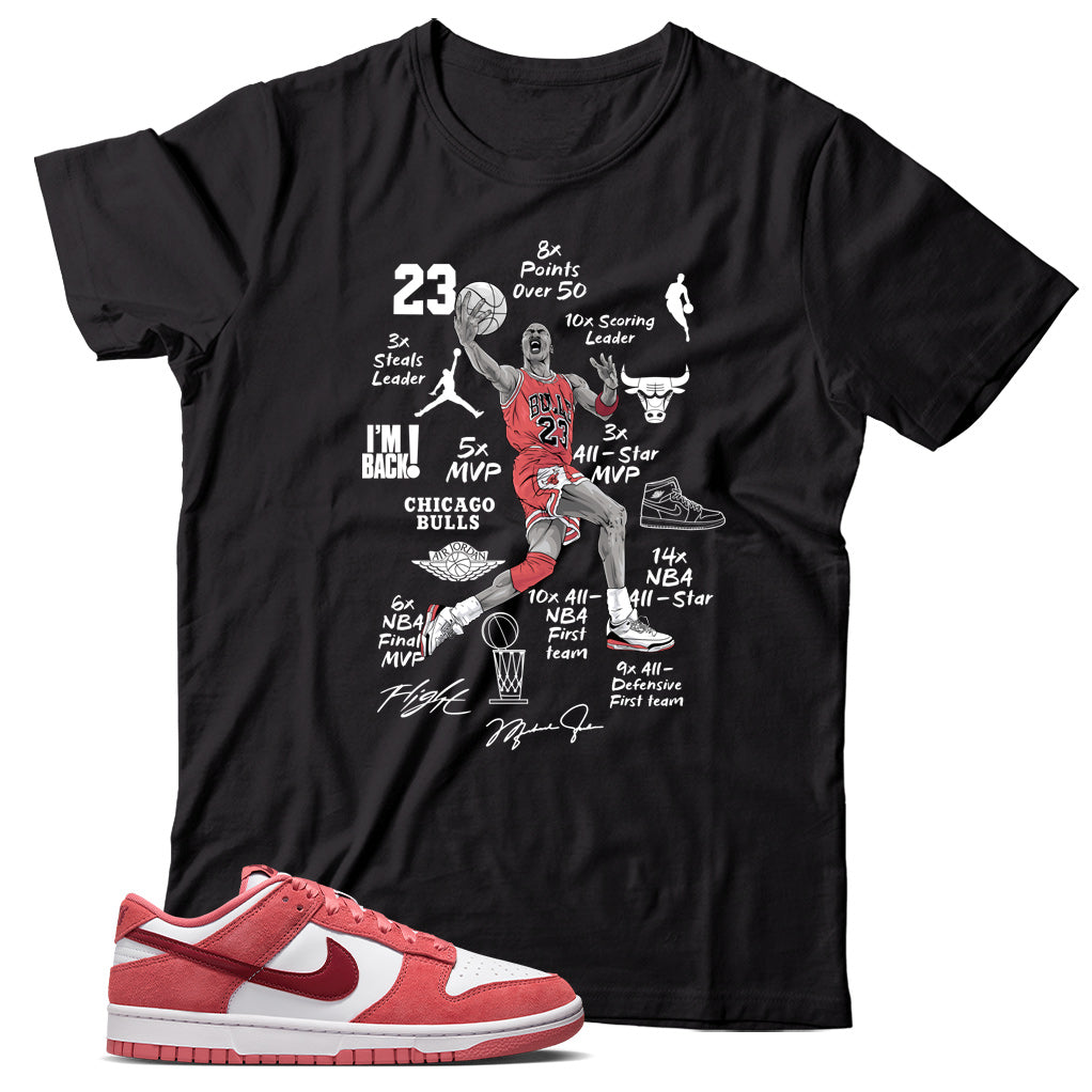 Valentine's Day dunks shirt