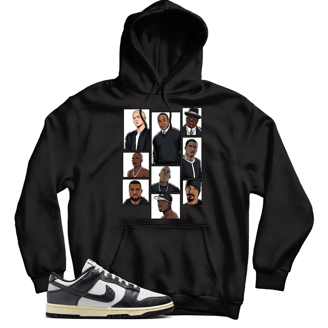 Dunk Low Vintage Panda hoodie