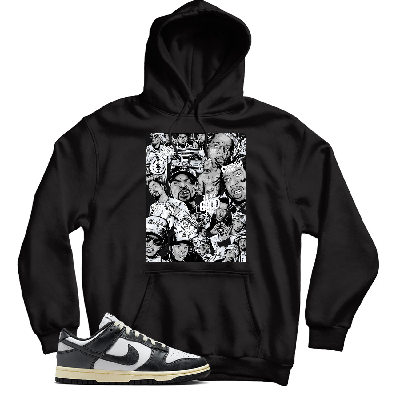 Dunk Low Vintage Panda hoodie