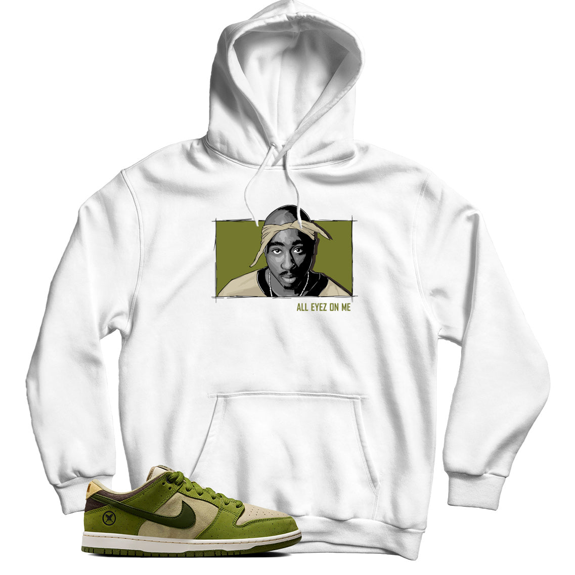 Dunk Low Yuto Horigome Asparagus hoodie