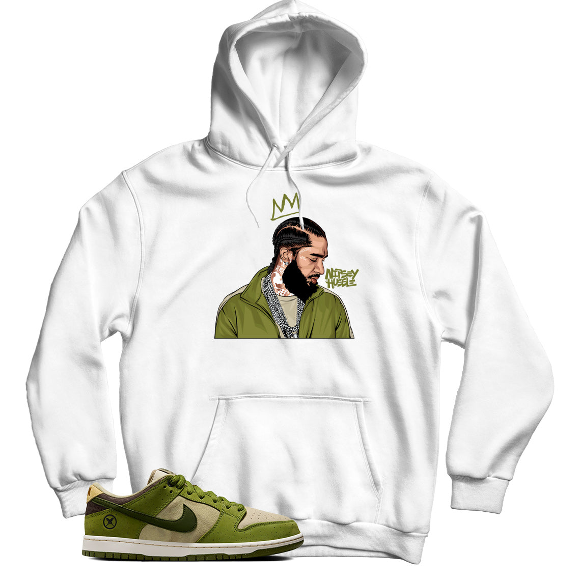 Dunk Low Yuto Horigome matcha hoodie