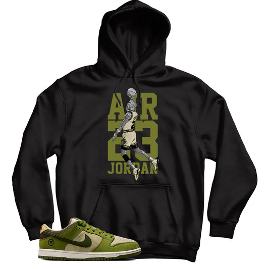 Dunk Low Yuto Horigome matcha hoodie