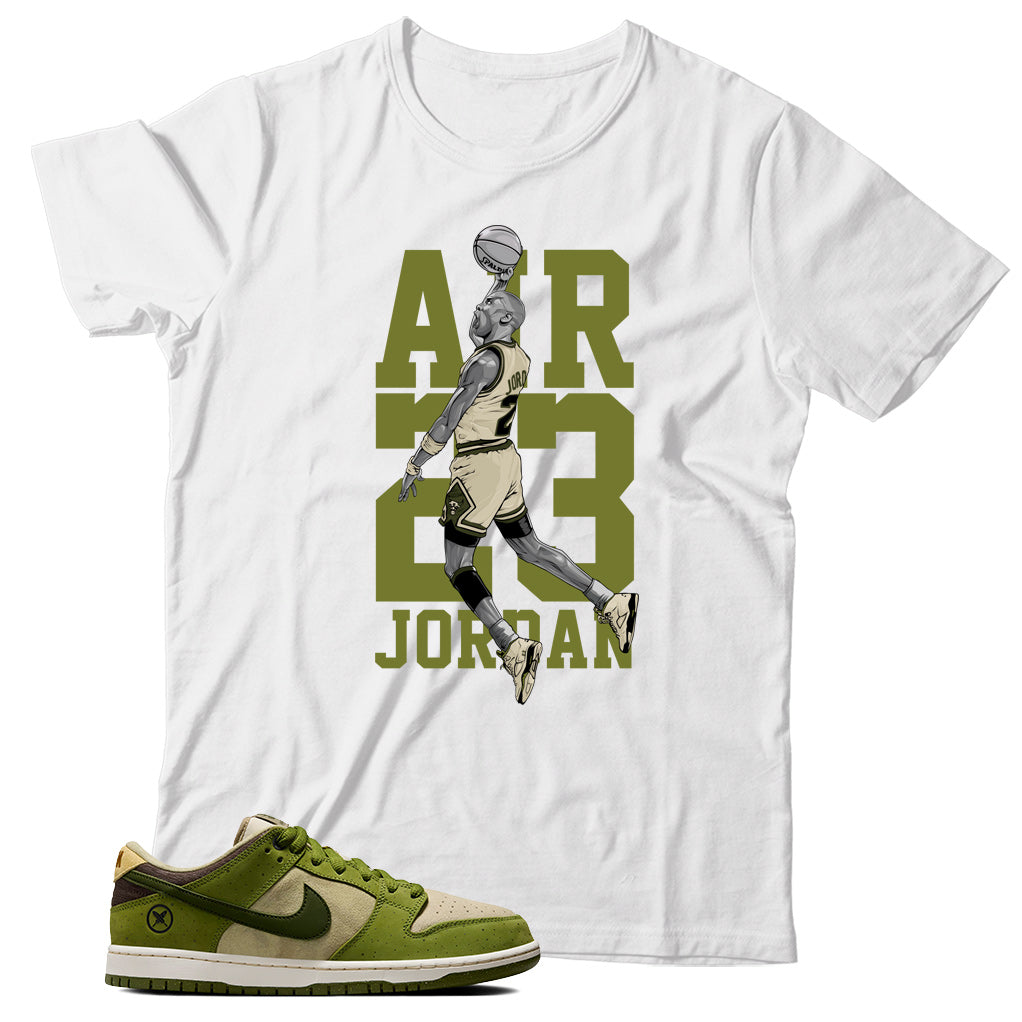Dunk Low Yuto Horigome Matcha shirt