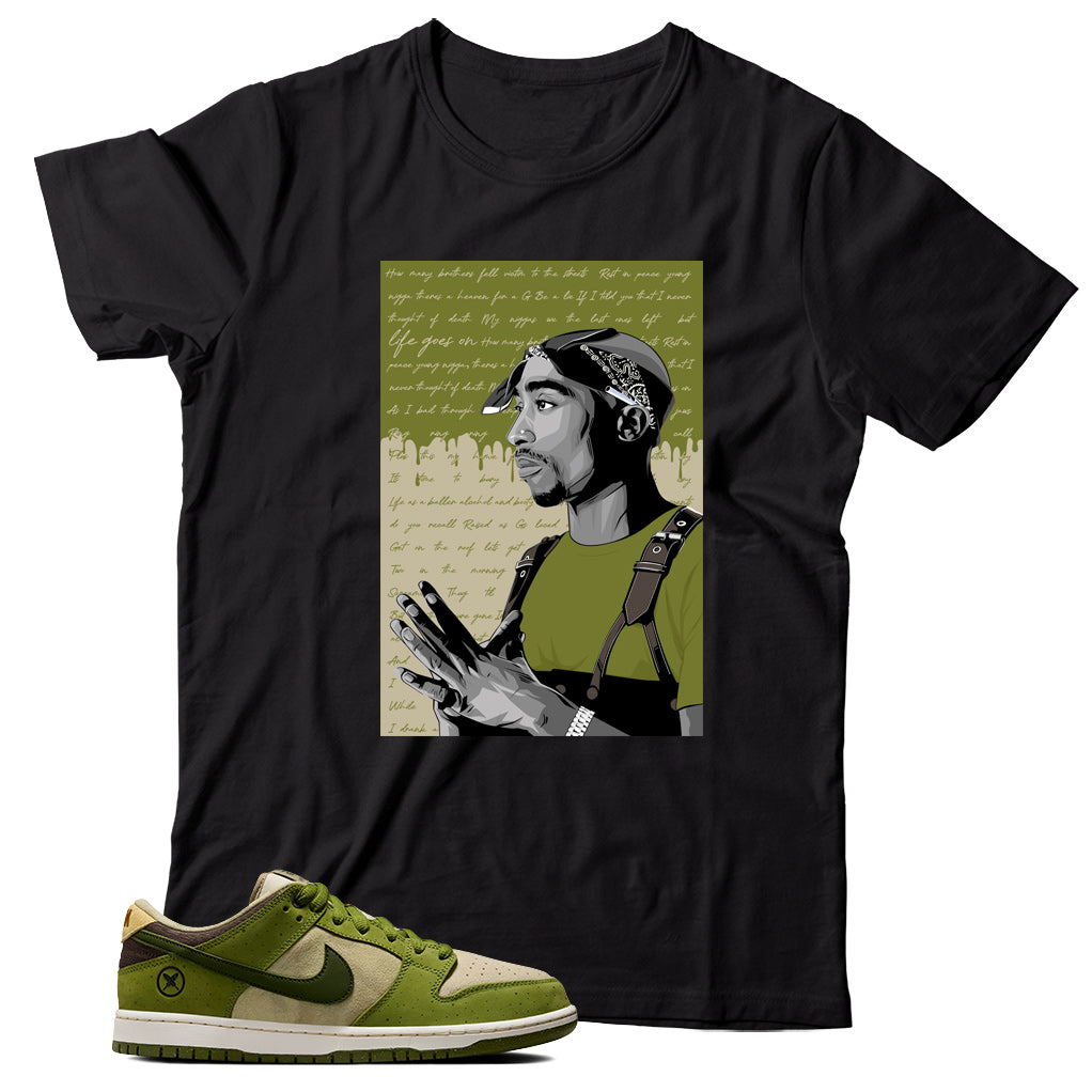 Dunk Low Yuto Horigome Matcha shirt