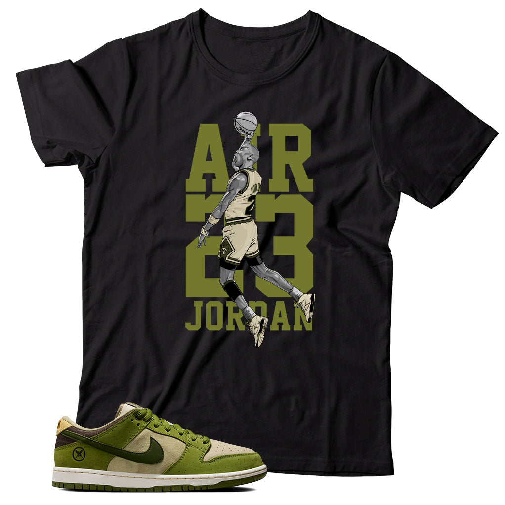 Dunk Low Yuto Horigome Matcha shirt