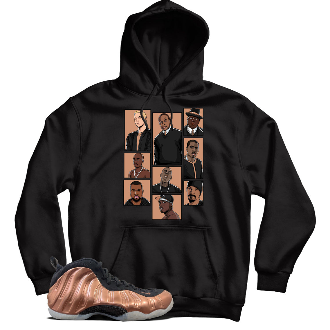 Air Foamposite One Copper hoodie