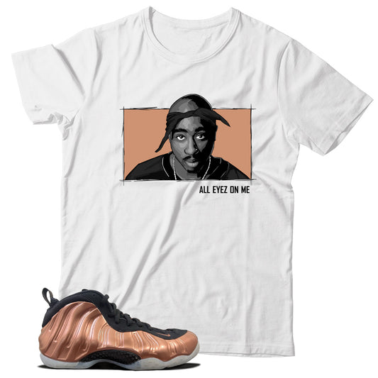 Shirt Match Nike Air Foamposite One Copper