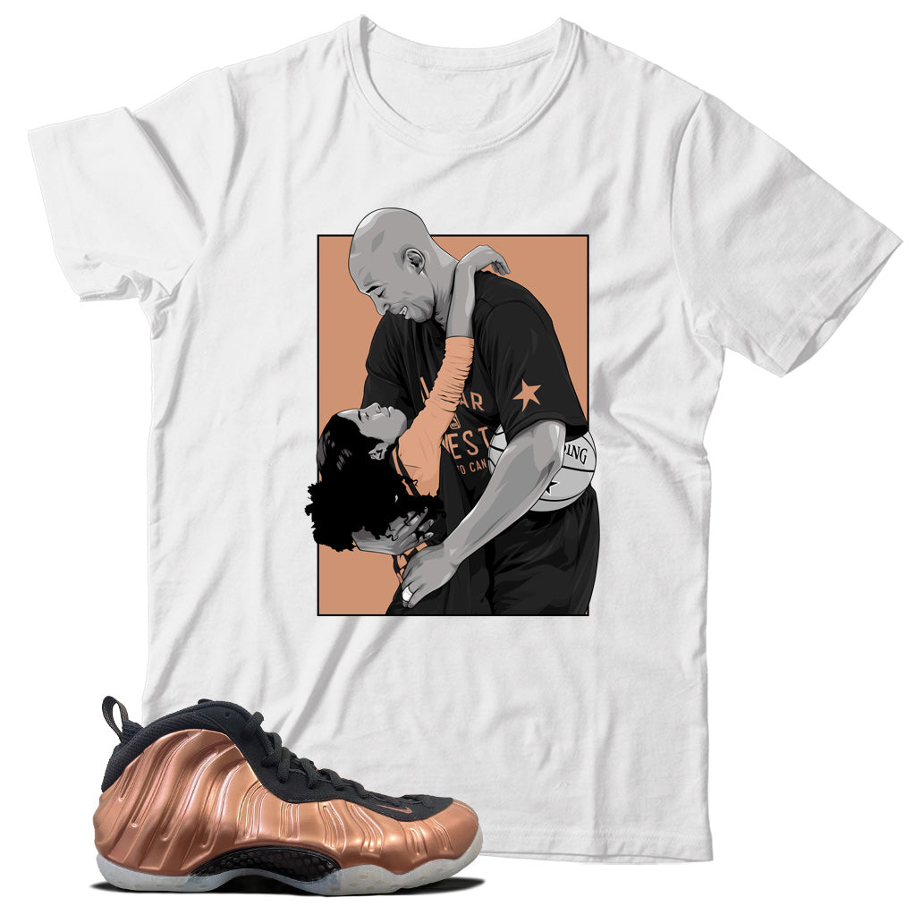 Air Foamposite One Copper shirt